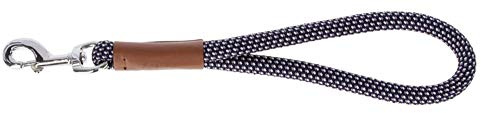 Kerbl Pet Laisse poignée Phoenix Bleu/Marron, 35cm, 14mm