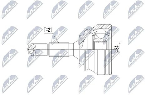 NTY Gelenksatz, Antriebswelle NPZ-PE-032