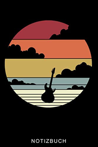 NOTIZBUCH: A5 Notizbuch KARIERT für Gitarristen | Gitarre lernen | Gitarrenbuch | Gitarrenspieler Bücher für Erwachsene Kinder Anfänger Profis | Musiker