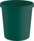 helit H6405852 - Cestino the green german, 18 litri, in plastica riciclata con angelo blu, certificato, verde, 1 pezzo