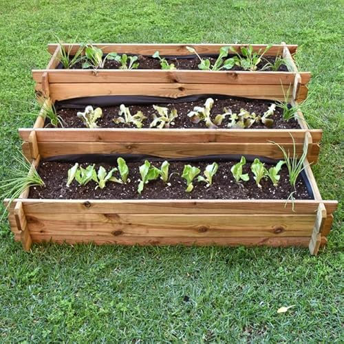 Suinga Urban Garden Echelle 3 hauteurs 113 x 88 x 40 cm. Parfait pour cultiver Un Jardin Familial dans Votre Maison