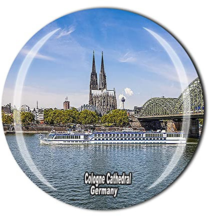 Kölner Dom Deutschland Kühlschrankmagnet Kristall Touristen Souvenir Geschenk Sammlerstücke Kühlschrank Magnet Aufkleber