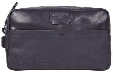 Strellson - Kulturbeutel Herren - Kulturtasche in Schwarz - Beautycase mit Reißverschluss
