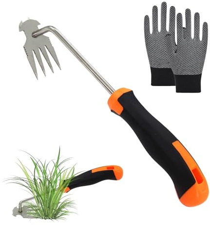 Unkrautstecher, Unkraut Entferner GeräT, GartengeräTe ErmöGlicht Effizientes Entfernen Der Wurzeln Und PräZises Entfernen Von Unkraut, Gartenwerkzeug Set, Gartenkralle, Gartenschaufel (1 Pc)