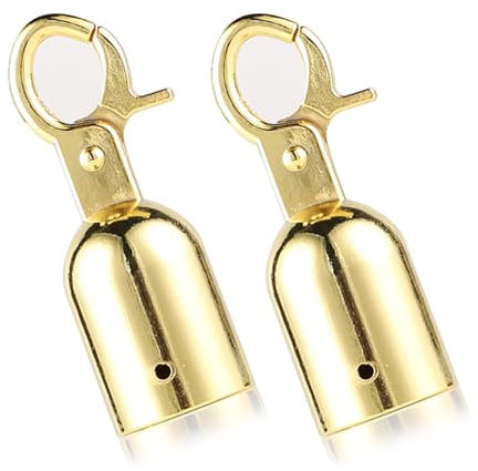 Lot de 2 butées de cordon robustes en acier inoxydable pour assurer la stabilité de la corde de terrasse extérieure et de clôture