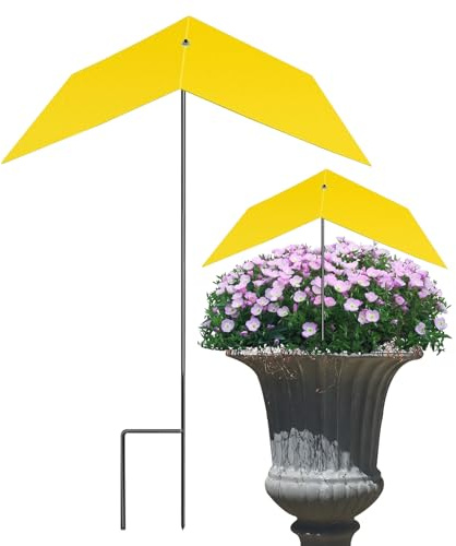 Planteringsparaply UV-blockerande solpresenning