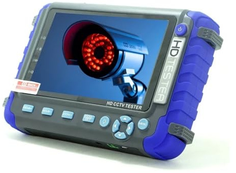 Tester per telecamere a circuito chiuso IV8W CCTV Tester Monitor For 8MP AHD TVI CVI CVBS Test Telecamera RS485 Controllo PTZ Ingresso VGA Test Cavo UTP(IV8C NO VGA)