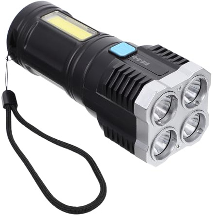 AUTSUPPL Outdoor LED Flashlight Multifunctional Rechargeable Waterproof