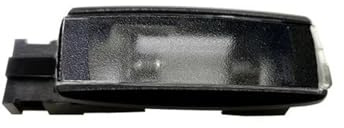 HGMGFYCX Lampada Lettura Interna Aletta Parasole Anteriore Per VW Per Golf 5 6 7 GTI Per Jetta A5 Per Passat B6 B7 CC Per Polo Per Tiguan Per EOS Per Sharan(Black-1PC)