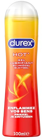 Durex Hot Gel Lubrifiant - Effet Chaleur - 100ml