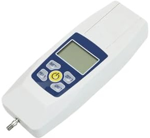 Dynamometer Push And Pull Tester digital kraftmätare med 4 enheter LCD-bakgrundsbelyst bärbar väska automatisk avstängning (100N)