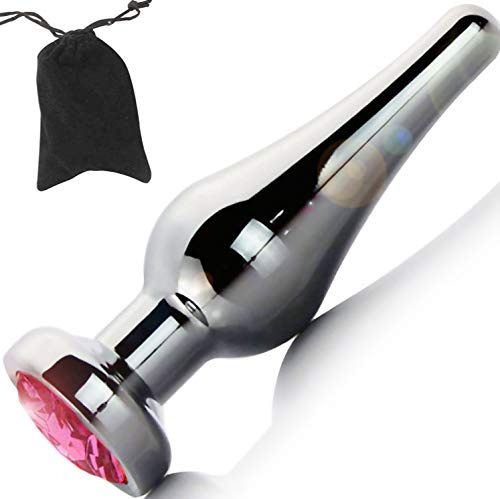 Analplug Best Plug,30mm Buttplug Kristall - Diamant, Wunderbares Geschenk für Frau Und Männer, Plug, Analplug Set, Analspielzeug Butt, Analplugs Frauen Anfänger Metall Dehnung Analtoys A37