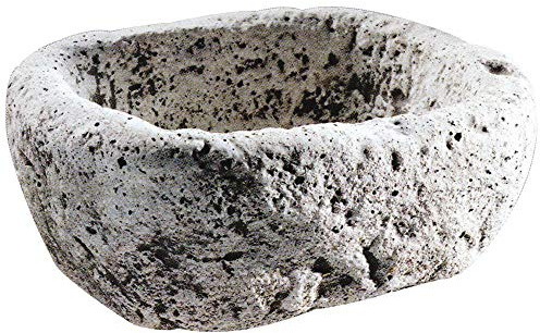 Fioriere mortaio Decogarden pietra antica (Cm. 47x37xH20 Peso 26 Kg.)