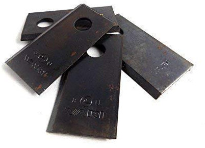 Vari Messerklinge Satz Set 4 Stück Kreiselmäher Messerklingen Vari BDR 595 D Adela Yellow Max BDR 620 VARI 595 620D