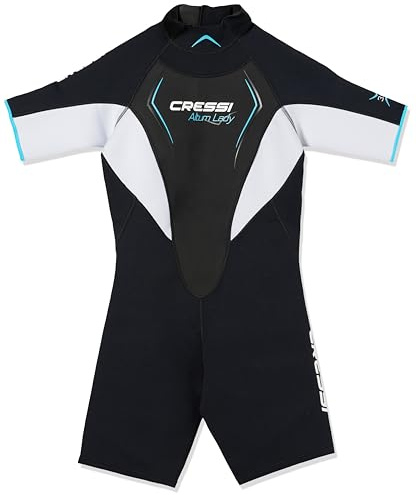 CRESSI ALTUM Lady 3MM Shorty Wetsuit Black/Pink L/4