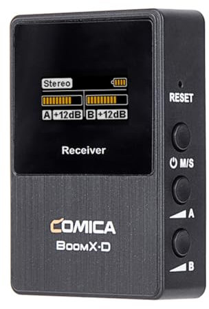 comica BoomX-D Compact 2,4 GHz Dual Wireless Mikrofon System für Android Smartphones
