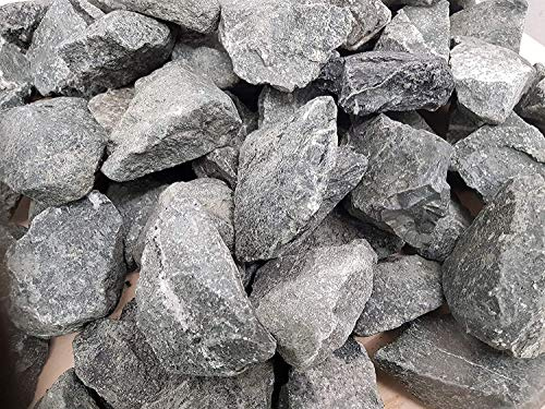 Saunasteine 50-80 mm Diabas (25kg) 0,96/kg. vorgewaschen
