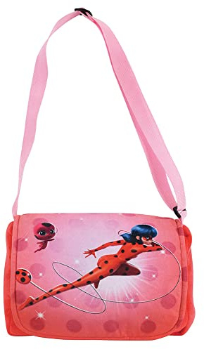 Jemini Mädchen Umhängetasche 024191 Miraculous BESACE BANDOLSE Lady Bug +/-26 cm für Kinder, rot
