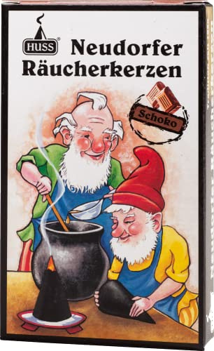 Huss Neudorfer Räucherkerzen 3er-Pack Schokolade (72 Stück, 3 Packungen)