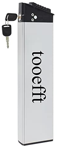 Tooefft 36 V 10,4 Ah 12,5 Ah/13 Ah 17,5 Ah batteri DCH006 elcykel batteri 36 volt för vikbar cykel ADO A20F FIIDO M1 (L430 mm 36 V12,5 Ah))