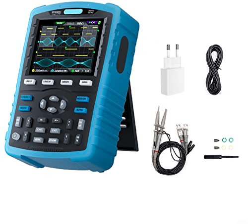 DPOX180H Oscilloscopio digitale a doppio canale portatile 180MHz-3DB Generatore di segnale-UE