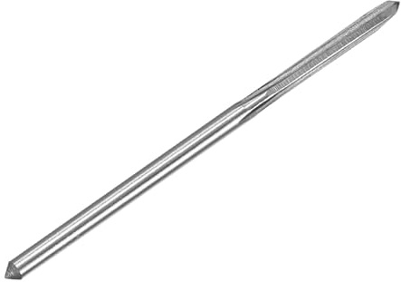 sourcing map Chucking Reamers, 2.5mm H8 Metric Machine Reamer Drill Bit for Metal Wood Hole Reaming, Straight Flute M35 High Speed Steel Tool