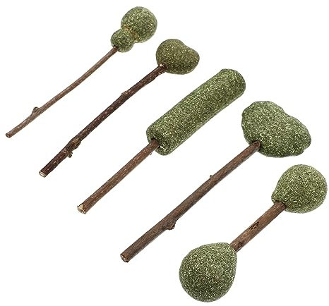 Happyyami 5stücke Katzenminze Lollipops Natürliche Essbare Snacks Für Katzen Fördert Die Verdauung Und Zahnpflege Für Zuhause Oder Tiergeschäfte