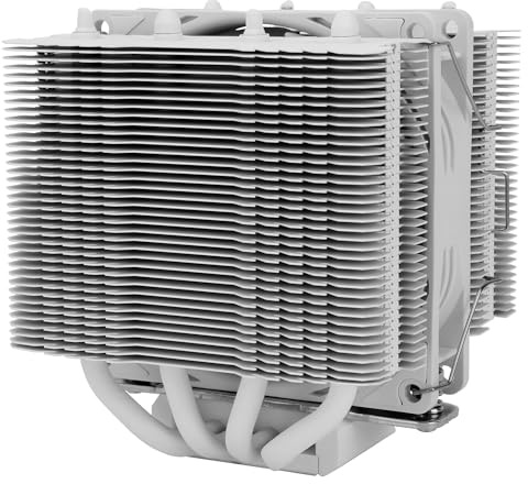 Thermalright Peerless Assassin 90 SE White CPU Air Cooler, Dual Towers Cooler, 110mm High CPU Cooling Fan,Computer Radiator,for AMD:AM4/AM5,Intel LGA 1851/1700/115X/1200（PA90SE White）