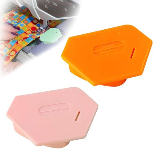 2er-Pack Magnetische NahtfüHrung,Saumhilfe FüR NäHmaschine,Magnetic Seam Guide,Praktisch NahtfüHrung NäHmaschine,Abnehmbar,Passend FüR Universal-NahtfüHrungsnäHmaschinen,FüR AnfäNger Geeignet