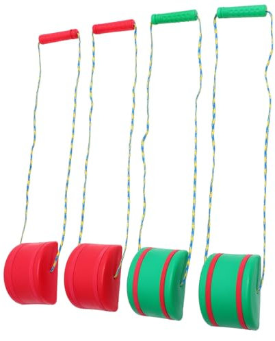 Yardwe Junge Mädchen Stelzen Spielzeug Balance-trainingsgerät Für Junge Mädchen Mit Rutschfester Schnur Fördert Gleichgewichtssinn Und Motorische Entwicklung Bunte Outdoor-aktivitätsspiel