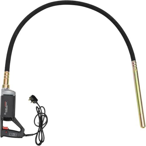 Vibratore per calcestruzzo con Tubo Vibrante, Resistente alla corrosione e all'Usura, Adatto per operazioni di colata di Cemento,A01