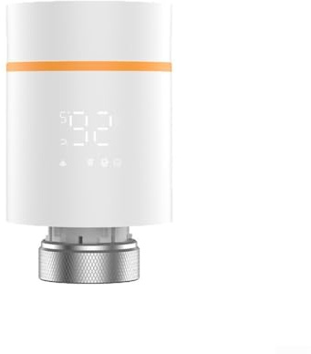 Programmierbares Thermostat für Heizkörper | WiFi-Thermostatventil mit Fernbedienung APP und Sprachsteuerung | kompatibel mit und | M30x1,5mm