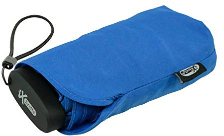 iX-brella Ultra Small 15cm kleiner Taschenschirm im Handy Format - victoria blue
