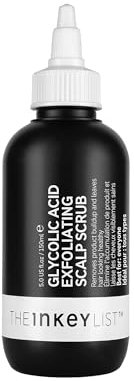 The Inkey List 7% Glycolic Acid Exfoliating Scalp Scrub 150ml, Removes Product Build Up, Hair Growth, Fragrance Free, Suitable For All Hair Types