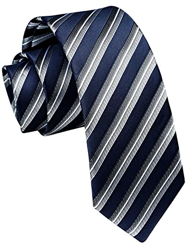 Enlision Schmale Herren Krawatte Klassische 6cm Krawatten für Formelle Hochzeit Business