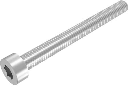 SECCARO Zylinderschraube M3 x 30 mm, Edelstahl V2A VA A2, DIN 912 / ISO 4762, Innensechskant, Vollgewinde, 20 Stück