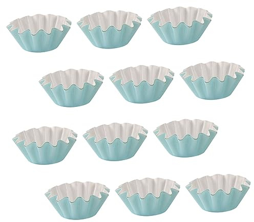 Ciieeo Large Quantity Cake Cups 50pcs Paper Baking Cups Cake Liners Wrappers for Party Wedding Home Baking