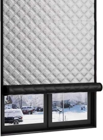 Window Thermo Cover Insulation Sheet Kit for Draft Stoppers Large Soundproof Blanket Thermal Blackout Curtains Bedroom Panels Cotton Shed Insulation