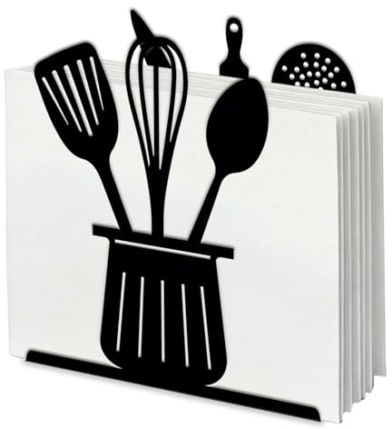 SUPERDANT Porta Tovaglioli da Tavola per Stoviglie per Portatovaglioli in Metallo Utensili Da Cucina Dispenser di Tovaglioli di Carta Tavolo Accessori per la Casa Ristorante Bar Caffè 12.5x13.5x5cm
