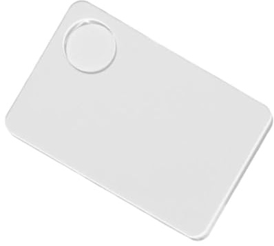 Sharplace Palette de maquillage, plateau de mélange de beauté, planche de couleurs, ombres, artistes, nail art, réutilisable, légère, palette de mélange, Rectangle 10cmx15cm