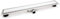 Elbe Canaletta Doccia 60cm in acciaio inossidabile, canalina doccia a pavimento con vetro bianco, Piletta drenaggio per bagno RN-K060F