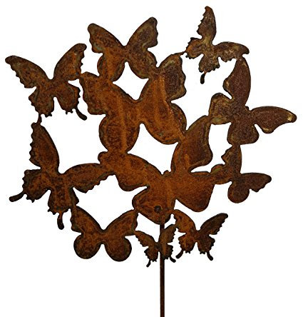 Vosteen Piquet de jardin décoratif, Essaim de papillons