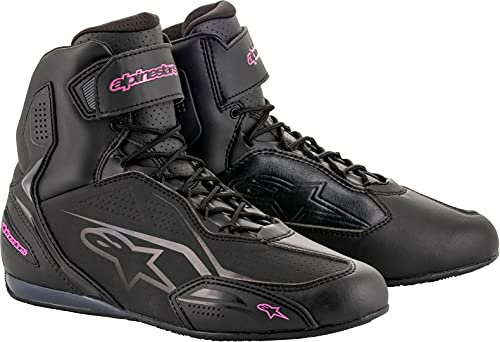 Alpinestars Alpinestars Stella Faster-3 skor svart/fuchsia dam motorcykelkläder, Svartgul, 40.5 EU