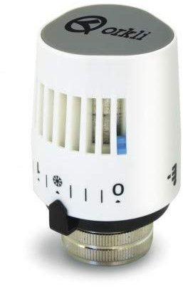 Orkli EROSO M28x1 Válvula de globo de acero inoxidable 28 mm, 2 puertos, FNPT, Roscado