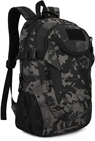 Selighting Taktisk ryggsäck 25 l, vattentät trekkingryggsäck, militär Molle-ryggsäck för camping, vandring och resor