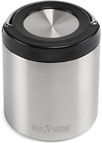 Klean Kanteen Unisex – Erwachsene Thermobehälter-1005808 Thermobehälter, Brushed Stainless, 237 ml