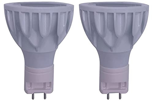 G12 8W LED Light Bulb PAR20 LED Bulb Mini COB Spotlight Bulb 75W Halogen Bulb Replacement Long Neck Light for Flood Light Ceiling Fan Pendant Lamp 4000K Neutral White Not Dimmable AC100-277V Pack of 2