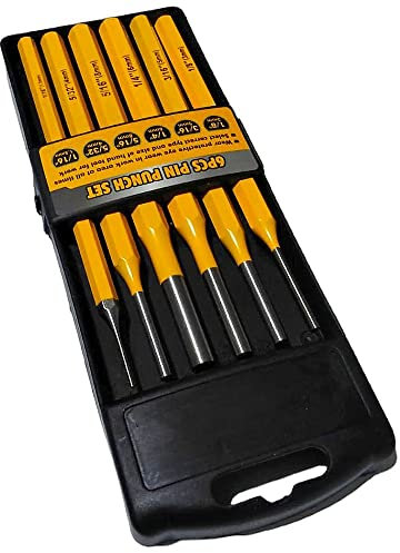 SET 6 BULINI CACCIASPINE ACCIAIO CHROME VANADIUM PUNZONI CACCIAPUNTE FERMI SPINE