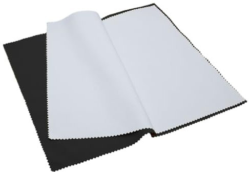 LUOFENG Cleaning Cloths,Double Layer Silver Cleaning Cloths Reusable Gold Cleaning Cloth Silver Polishing Cloths for Jewelry Clean and Maintain