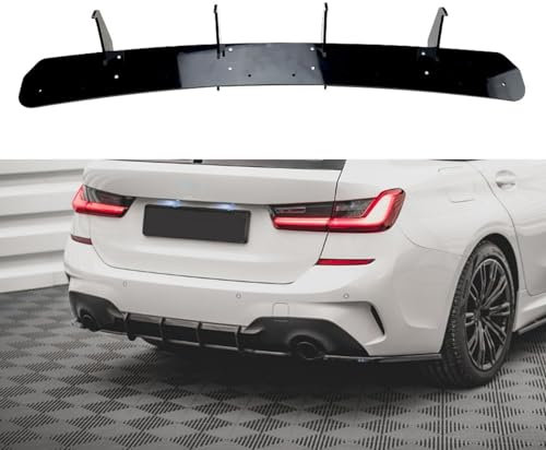 Heckstoßstange Diffusor für BMW 3 Series G20 320i 325i 330i 2019+, Heckdiffusor Heckspoiler Stoßstange Schützen Abdeckung Zubehör